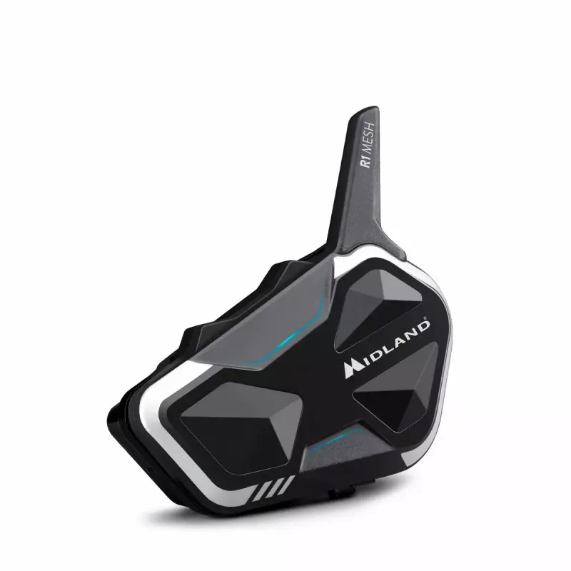 Midland R1 Mesh Intercom Maximale Reichweite 2000 m Wasserdicht Sprechzeit 23 h