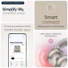 Headset Motorola Moto Buds Loop Bluetooth Ear-Clip-On binaural, Dolby Atmos, Bluetooth 5.0, ANC, 8 h Wiedergabe, Ladecase 520 mAh, Beige