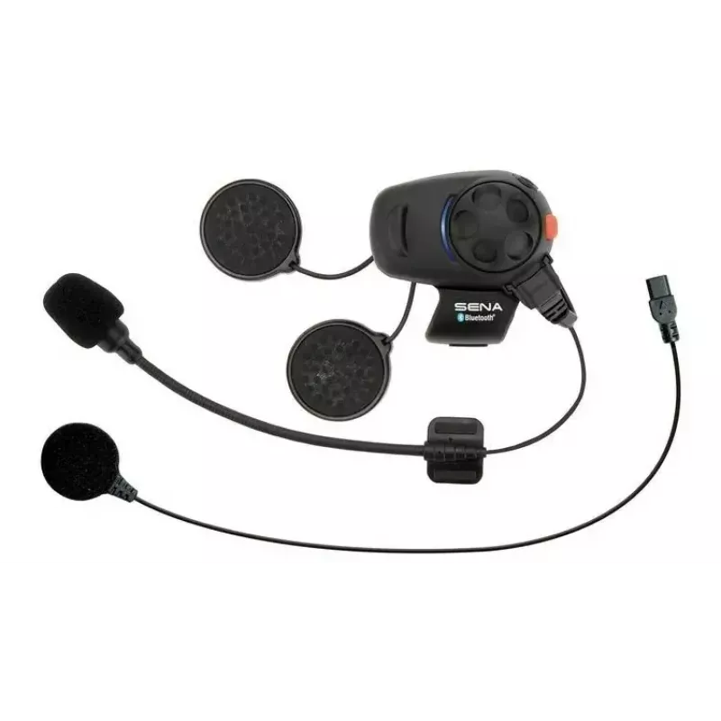 Motorrad-Bluetooth-Gegensprechanlage Sena SMH5-10 – Helm-Kommunikator für Fahrer-zu-Sozius- und Telefonverbindung