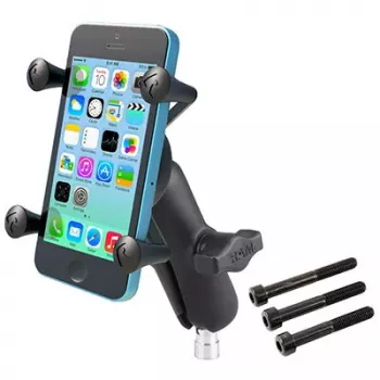 RAM Mounts X-Grip Telefonhalterung Motorrad Lenkerklemmung Schwarz
