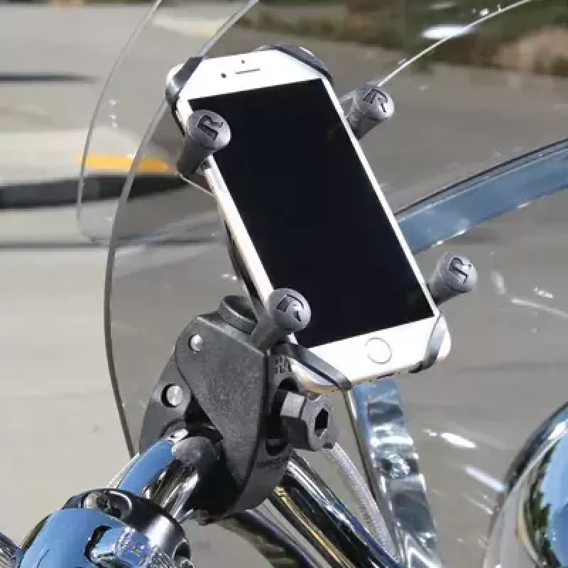 Telefonhalterung RAM Mounts X-Grip mit Low Profile Tough-Claw Basis