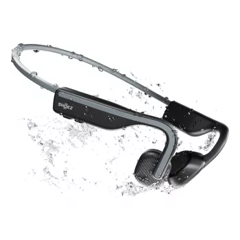 SHOKZ OpenMove Kopfhörer Kabellos Neck-Band Sport Bluetooth Grau
