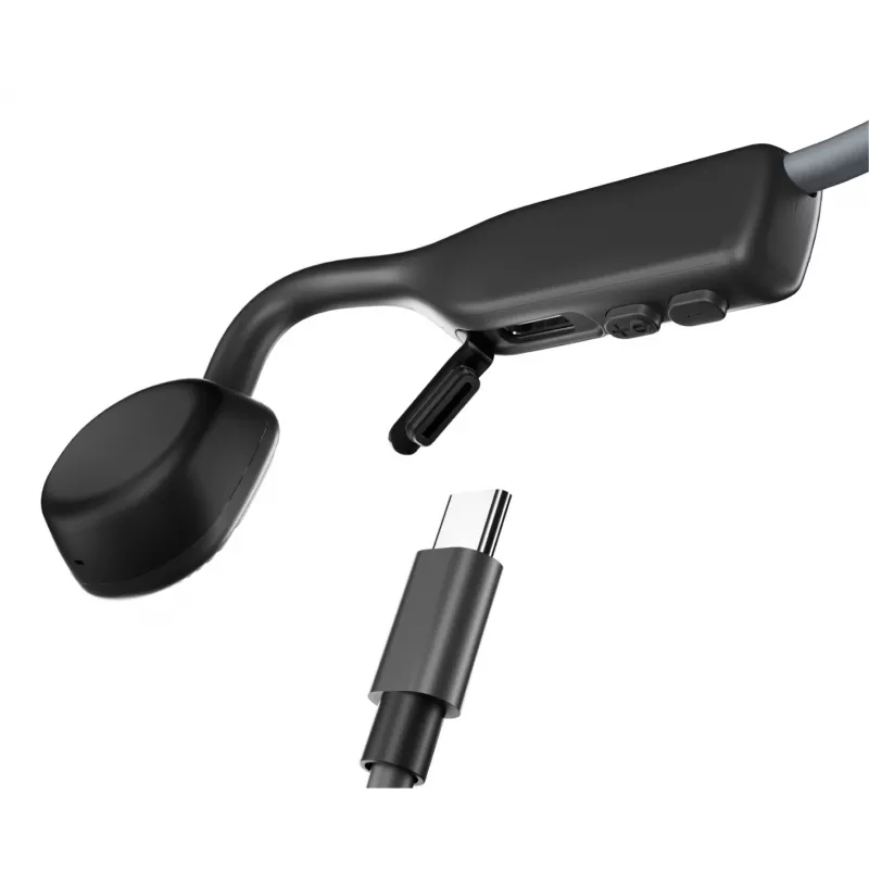 SHOKZ OpenMove Kopfhörer Kabellos Neck-Band Sport Bluetooth Grau