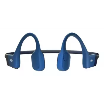 Kabelloses Nackenbügel-Sport-Headset Shokz OpenRun — Knochenleitung, Bluetooth, 20–20000 Hz, 33 m, Blau