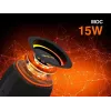 Stereo-Tragbarer-Lautsprecher TRACER XtremeBeat TWS — 15 W, IPX6, Bluetooth 5.3, 6 h, AUX/USB, Mikrofon