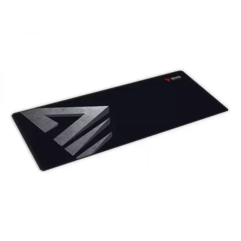 Gaming-Mauspad SAVIO Precision Control L — 700×300×3 mm, Gummi, schwarz, gemusterte Oberfläche