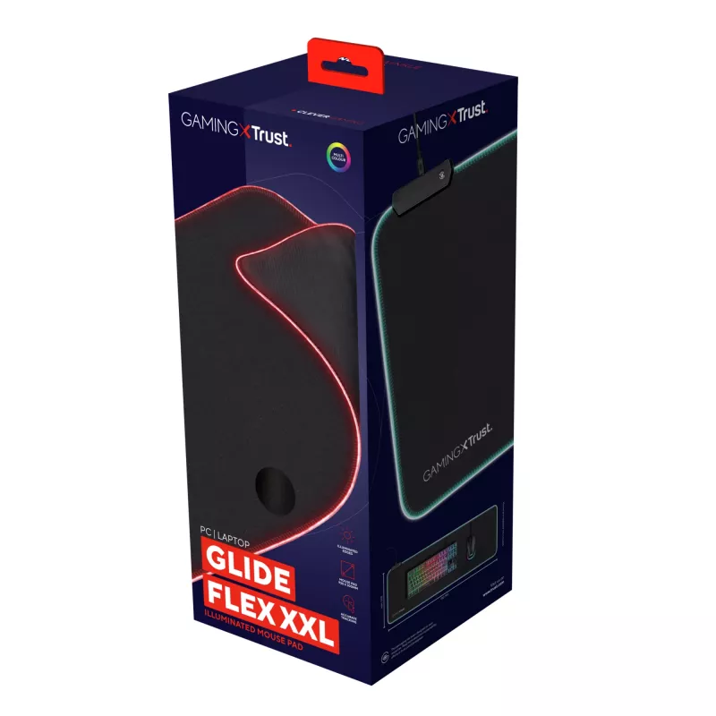 Trust GXT 764 Glide-Flex XXL Gaming-Mauspad Schwarz