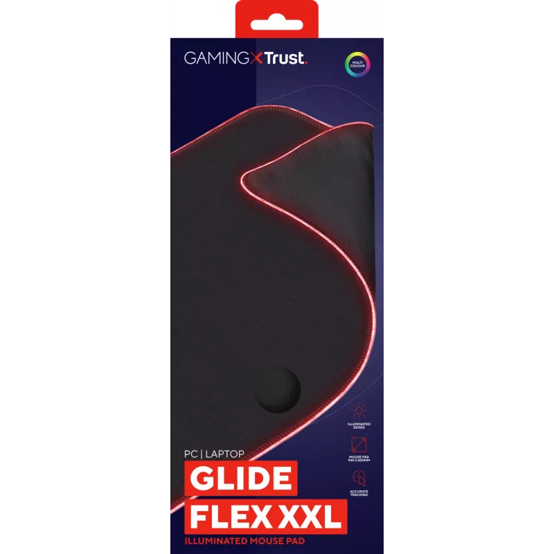 Trust GXT 764 Glide-Flex XXL Gaming-Mauspad Schwarz