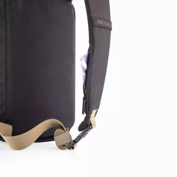 Diebstahlsicherer Rucksack XDDESIGN Bobby Sling – Schwarz, wasserabweisend, RFID-Taschen, Tablet-Fach, 4 l, 530 g