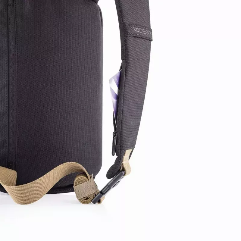 Diebstahlsicherer Rucksack XDDESIGN Bobby Sling – Schwarz, wasserabweisend, RFID-Taschen, Tablet-Fach, 4 l, 530 g