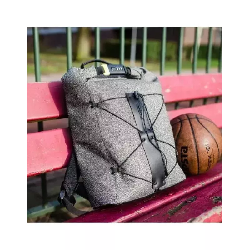 Freizeitrucksack XDDESIGN Urban Grau Fabric — 27 l, wasserabweisend, 15,6 Zoll Laptopfach, TSA-Schloss