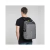 Freizeitrucksack XDDESIGN Urban Grau Fabric — 27 l, wasserabweisend, 15,6 Zoll Laptopfach, TSA-Schloss