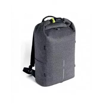 Freizeitrucksack XDDESIGN Urban Grau Fabric — 27 l, wasserabweisend, 15,6 Zoll Laptopfach, TSA-Schloss