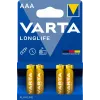 VARTA Batterie Longlife Micro AAA LR03 1x4