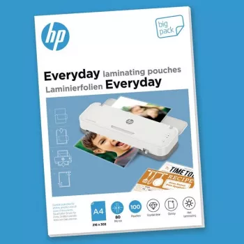 Laminierfolien HP 9154, Format A4, 80 µm max. Dicke, Packung mit 100 Stück