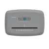 Aktenvernichter HP OneShred 12CC Partikelschnitt P-4 12-Blatt-Kapazität 22 cm Breite 23 L Korb 4×35 mm 65 dB Weiß