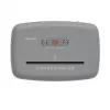 Aktenvernichter HP OneShred 12CC Partikelschnitt P-4 12-Blatt-Kapazität 22 cm Breite 23 L Korb 4×35 mm 65 dB Weiß