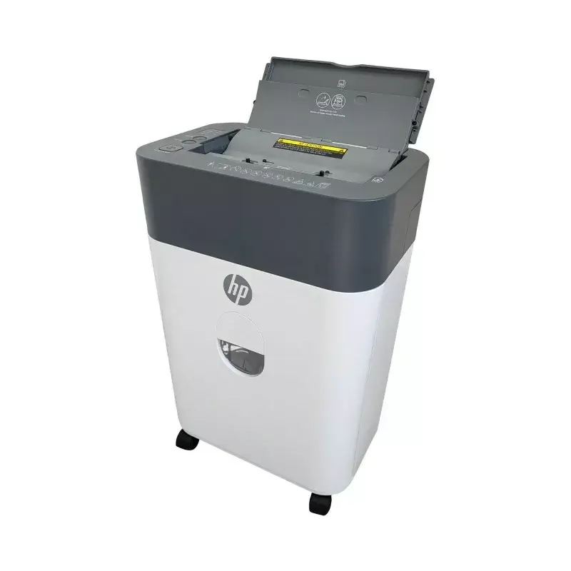 HP OneShred Auto 100CC Aktenvernichter Kreuzschnitt 68 dB 22 cm Weiß
