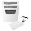 Leitz IQ Home Office Aktenvernichter P4, Partikelschnitt, 22 cm, 4 x 28 mm, 23 L, 225 Blatt, 58 dB