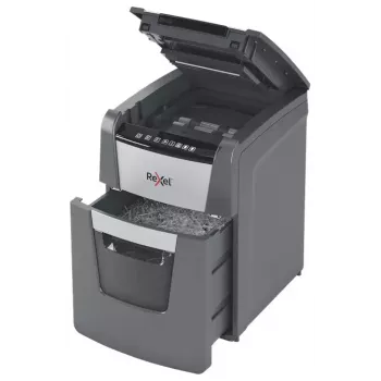 Rexel AutoFeed+ 90X Aktenvernichter Kreuzschnitt 55 dB Schwarz, Grau
