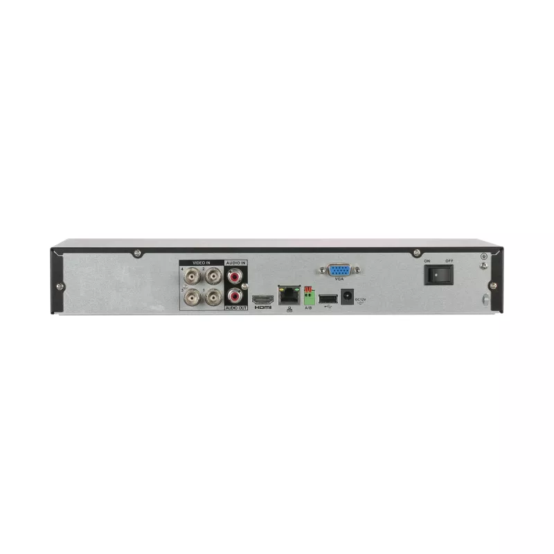 Dahua DVR XVR5104HS-4KL-I3 4-Kanal 3840×2160 1×HDMI 2×USB SATA bis zu 16 TB Schwarz