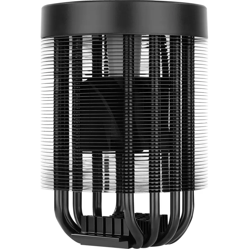 Luftkühler AEROCOOL Mirage 5, 5 Heatpipes 6 mm, 60-mm-Lüfter, TDP 150 W, schwarz