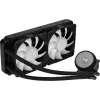 Aerocool MIRAGEL240 CPU Liquid Cooled 2x 12cm ARGB Fan TDP 400W Schwarz