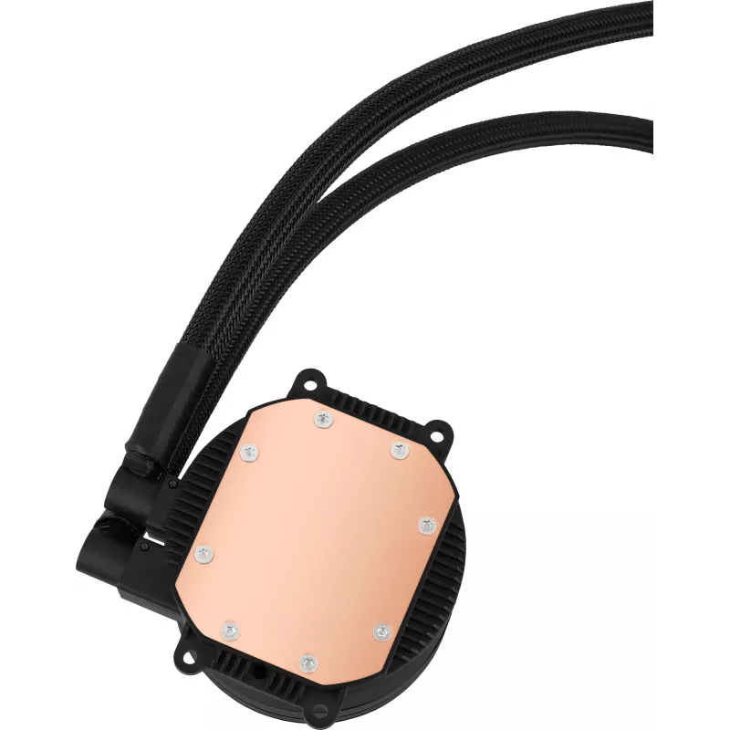 Aerocool MIRAGEL240 CPU Liquid Cooled 2x 12cm ARGB Fan TDP 400W Schwarz