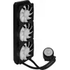 Aerocool MIRAGEL360 Flüssigkeits-CPU-Kühlung 3x12cm ARGB-Lüfter TDP 550W Schwarz
