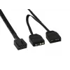 Aerocool MIRAGEL360 Flüssigkeits-CPU-Kühlung 3x12cm ARGB-Lüfter TDP 550W Schwarz