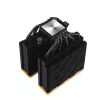 Luftkühler DeepCool AK620 Zero Dark Zoria 12 cm Schwarz Gelb