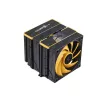 Luftkühler DeepCool AK620 Zero Dark Zoria 12 cm Schwarz Gelb