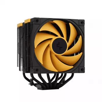 Luftkühler DeepCool AK620 Zero Dark Zoria 12 cm Schwarz Gelb