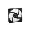 120 mm Gehäuselüfter DeepCool RF120 — Weiß/Schwarz, 120×25 mm, 4-pol PWM, RGB LED, Hydro-Lagerung
