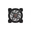 Gehäuselüfter KRUX KRX0067 120mm ARGB LUNAR 120, 1200 U/min, hydraulisches Lager, 12 V, 5 V LED, 3-Pin-Anschluss, Antivibration