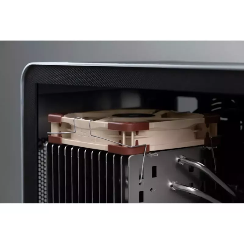 120 mm Noctua Lüfter NF-A12x25, 120×25 mm, 12 V 0,6 W, 4-Pin PWM, 450–1200 RPM, 55,7 m³/h, SSO-Lager, 0,5 m Kabel