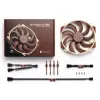 Gehäuselüfter Noctua NF-A14x25r G2 PWM 140 mm, 1250–1500 U/min, 155,6 m³/h, 19,7–24,8 dB, 12 V, 4-Pin