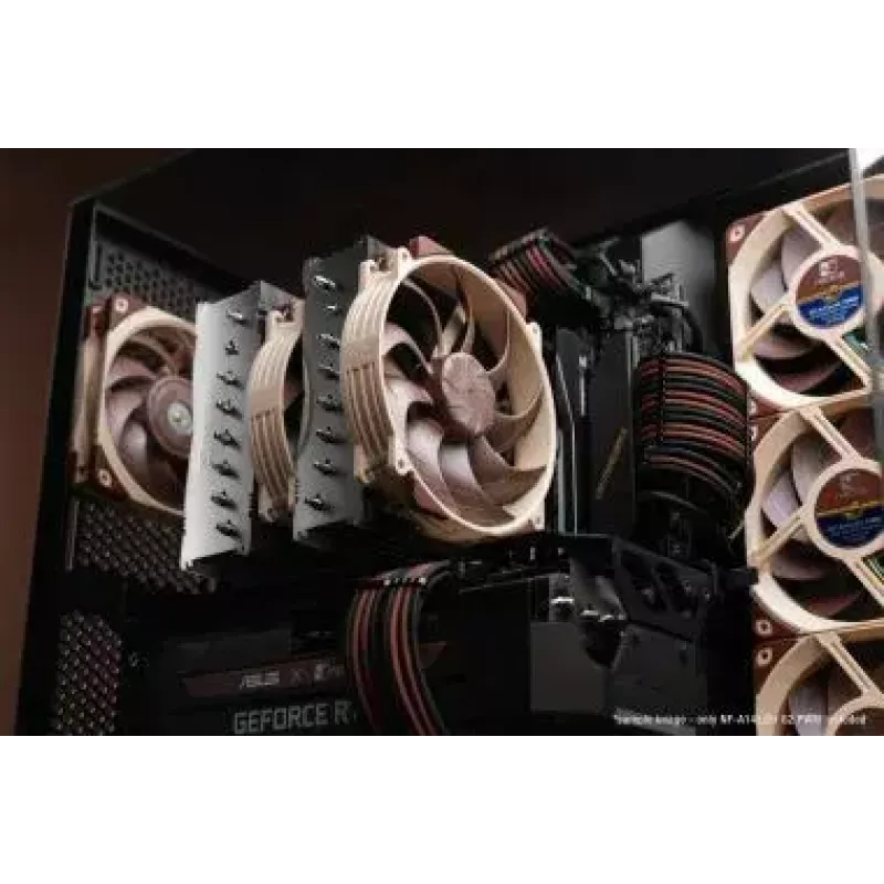 14-cm-PC-Lüfter Noctua NF-A14X25R G2 PWM, 140 x 25 mm, 12 V, 1500 U/min, 155,6 m³/h, 2,56 mmH2O