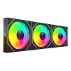 Mars Gaming MF3DPROKIT Computer-Kühlsystem Computergehäuse Lüfter 12 cm Schwarz