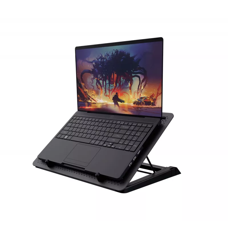 Trust GXT 1125 Quno Laptopständer Schwarz 43,2 cm (17 Zoll)