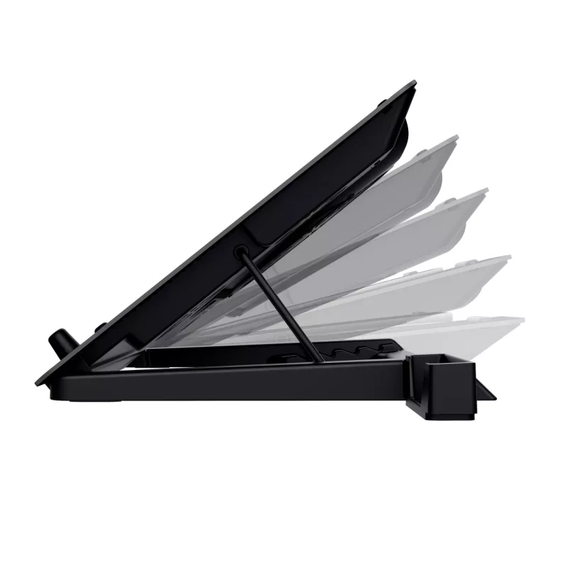 Trust GXT 1125 Quno Laptopständer Schwarz 43,2 cm (17 Zoll)