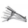 Laptop-Ständer TRUST Macy Faltbar Aluminium, grau — 280 mm Höhe, 23×46 mm Basis, 20 kg Kapazität