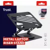 Trust Zeff Laptopständer Schwarz 40,6 cm (16 Zoll)