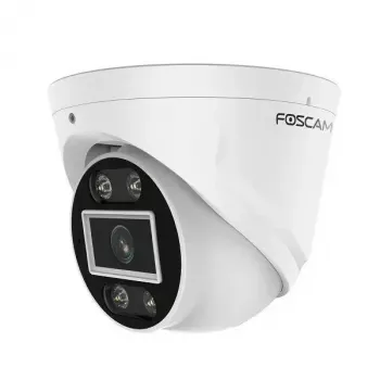 IP-Überwachungskamera Foscam T5EP 5MP PoE Dome, 3072×1728, 4 mm Objektiv, PoE (IEEE 802.3af), IP66, Nachtsicht 20 m, microSD bis zu 256 GB
