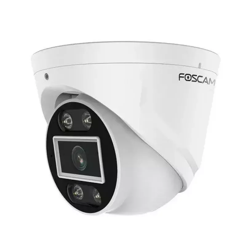 IP-Überwachungskamera Foscam T5EP 5MP PoE Dome, 3072×1728, 4 mm Objektiv, PoE (IEEE 802.3af), IP66, Nachtsicht 20 m, microSD bis zu 256 GB