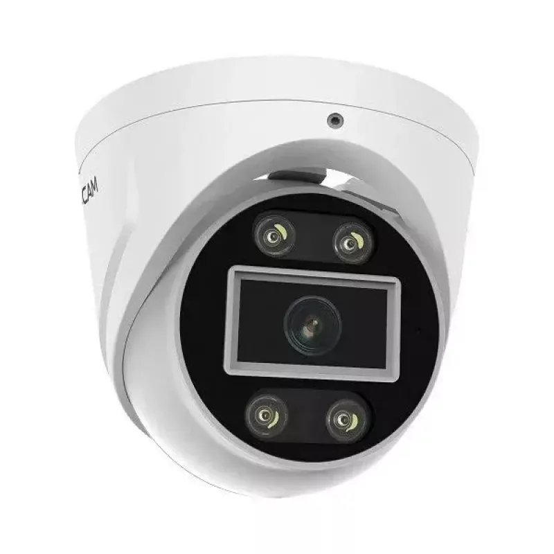 IP-Überwachungskamera Foscam T5EP 5MP PoE Dome, 3072×1728, 4 mm Objektiv, PoE (IEEE 802.3af), IP66, Nachtsicht 20 m, microSD bis zu 256 GB