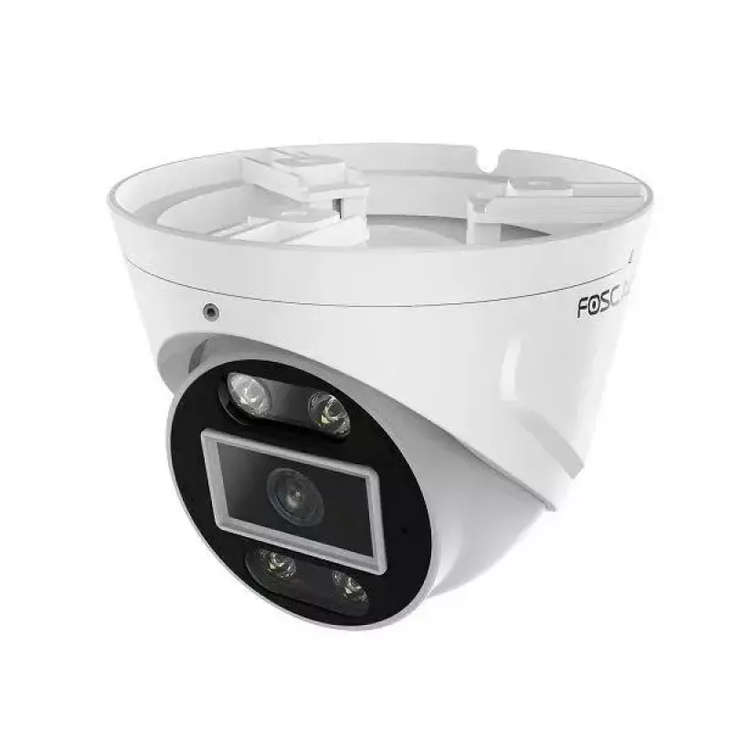 IP-Überwachungskamera Foscam T5EP 5MP PoE Dome, 3072×1728, 4 mm Objektiv, PoE (IEEE 802.3af), IP66, Nachtsicht 20 m, microSD bis zu 256 GB