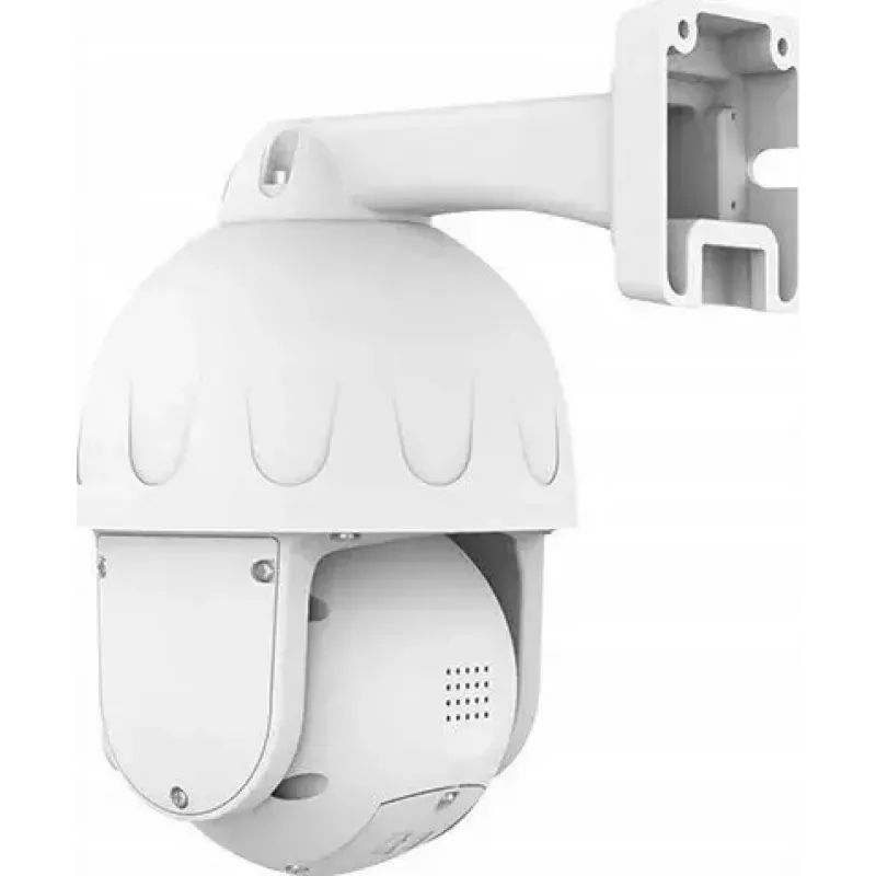 IP PTZ-Überwachungskamera Foscam SD8EP — 8 MP, 4-fach optischer Zoom, 6-fach digital, 355° Schwenken, 90° Neigen, IP66, Außenbereich, weiß