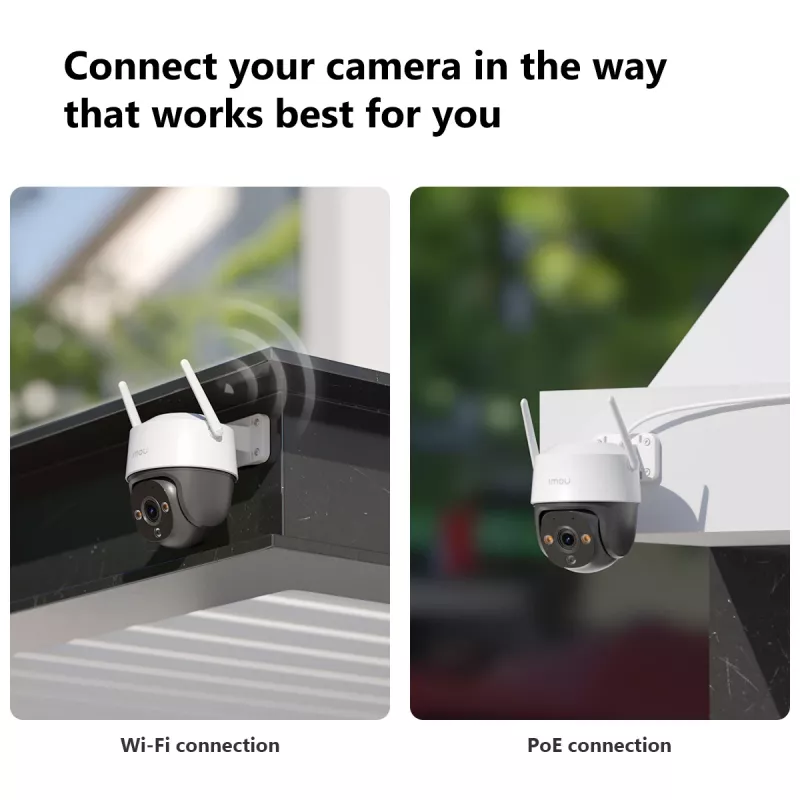 IP-Überwachungskamera IMOU Cruiser 2C 2K (2304×1296), 3 MP, 3,6 mm, PoE/Wi‑Fi, IP66, Nachtsicht 30 m, microSD bis 256 GB