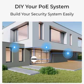 IP-Überwachungskamera Reolink Duo P730 4K, 8 MP, 4608×1728 @20 fps, PoE/DC, IP66, PIR, 30 m IR, MicroSD bis 256 GB